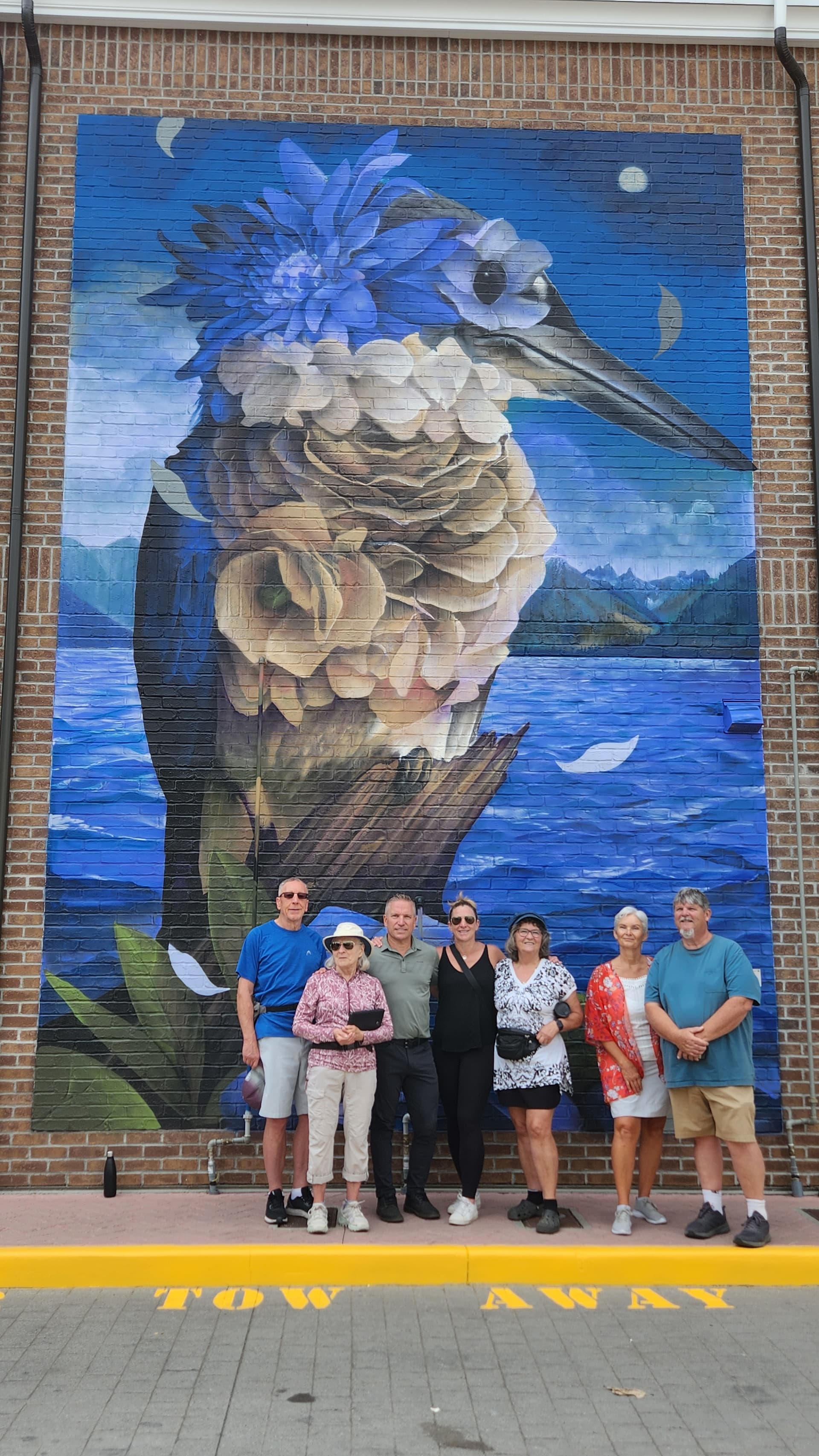 The 'Next Level' mural in downtown Chilliwack, featured on a Chilliwack Tours walk